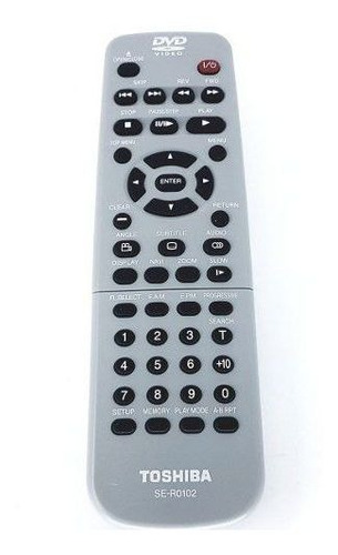 Controle Remoto Dvd Semp Toshiba Se-r0102 Novo Cinza R0102