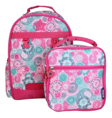 Mochila Con Lonchera Para Ni a J World Mini Organizadores