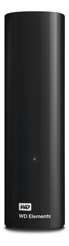 Disco duro externo Western Digital WD Elements Desktop WDBWLG0060HBK 6TB negro