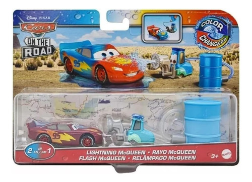 Rayo Mcqueen Cars On The Road Color Changers Con Pity Disney