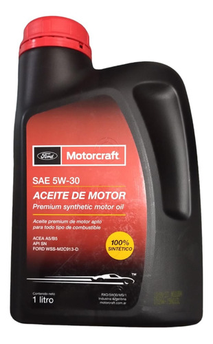 Aceite 5w30 Motorcraft Por Litro 