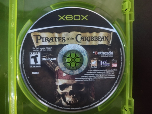 Pirates Of The Caribbean Xbox Clásico Original Físico 