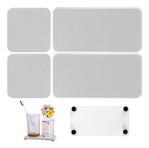 Bandeja De Fregadero De Piedra De 4pcs De Diatomita 3.2x6.