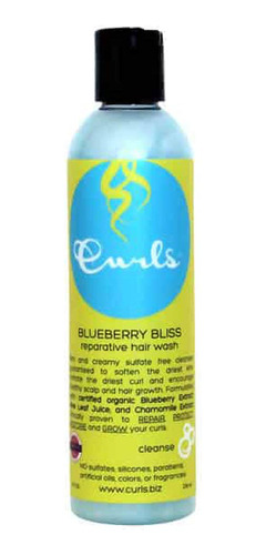 Curls Blueberry Bliss - Jabn Reparador Para El Cabello, Fome