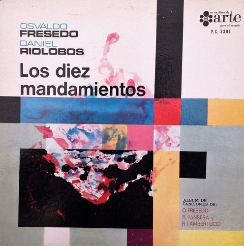 Osvaldo Fresedo - Los Diez Mandamientos Lp 