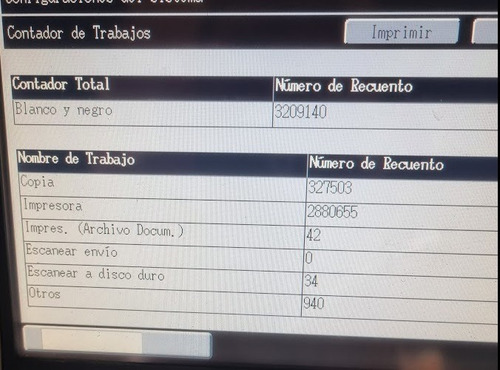 Multifuncional Sharp - Hércules - Alto Volumen Mx-m1100 (Usado)