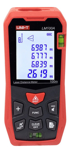 Medidor Digital De Distancia Con Laser Lm100a Uni-t Mihaba