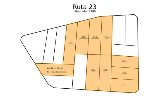 3 Galpones Comerciales,playa De Estac Sobre Ruta23