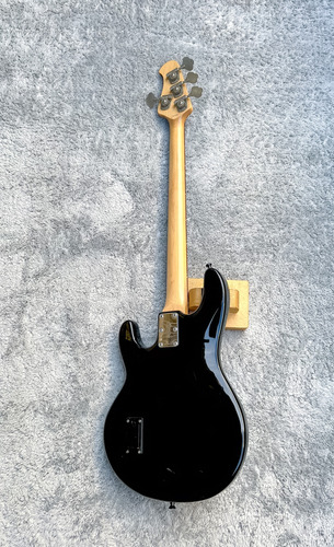 Baixo Sterling Ray 34 By Music Man Matching Headstock 2010 Destro Preto Envernizado 4 (Usado)