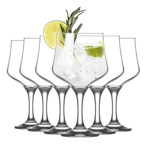 Set 12 Copas 690ml Gin Tonic Coctel Aperol Bartenders Lav 