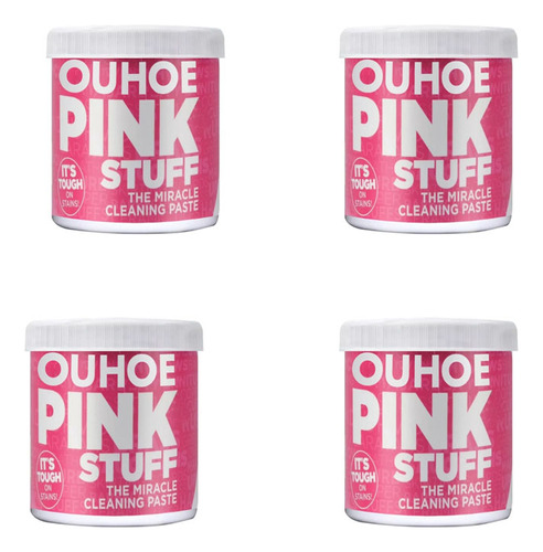Crema Limpiadora Multiusos Universal Pink, 4 Unidades