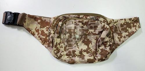 Riñonera Tactica Camuflada Digital Marpat Desert Acu 4 Comp