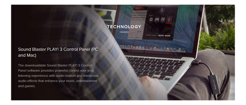 Creative Labs Sound Blaster Play 3 Usb External