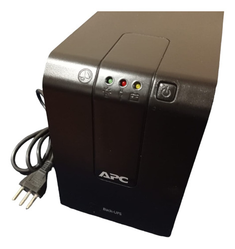 Nobreak Apc 600va Bivolt - Saida 115v Bateria Nova Outlet Preto (Recondicionado)