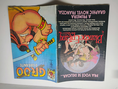 Gibi Hq Groo O Errante N° 1 E 2 Editora Abril Raro De 1990 (Usado)