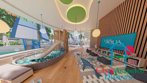 Cad Live Aqua 1306. Departamento De Playa En Preventa Con Terraza Y Alberca Privada