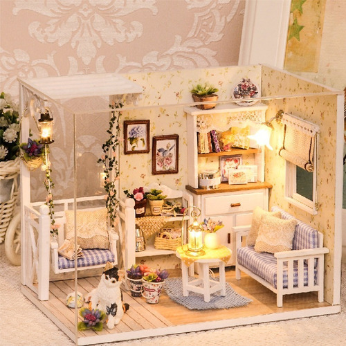 M Bloco De Construção Em Miniatura Para Casa De Bonecas Diy