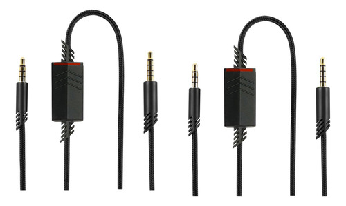 2 Cables De Repuesto For Auriculares Astro A40, Audio Ca