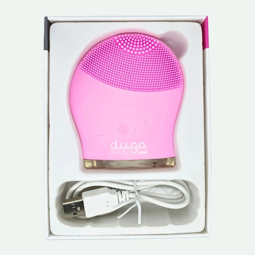 Limpiador Vibrador Facial De Silicona Recargable Duga D345