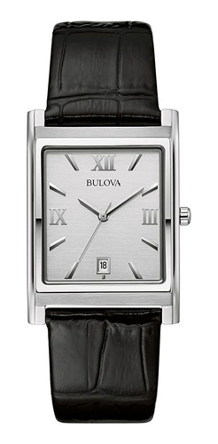 Bulova Reloj Clásico De Cuarzo Para Hombre, Acero