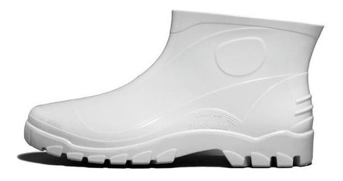 Bota Pvc Cano Extra Curto Branca Italbotas