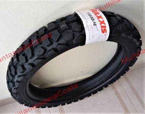 Llanta 110/80-18 Maxxis M6034 Doble Proposito + 12 Meses