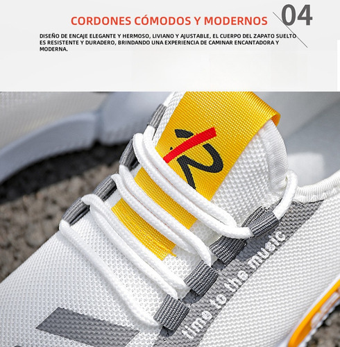 Las Zapatillas De Deporte De Los Hombres Vuelan Los Zapatos Casuales De La Malla