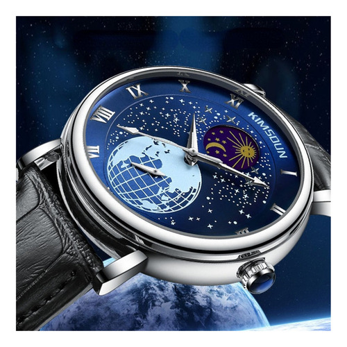 M Reloj Mecánico Automático Kimsdun Moon Phase