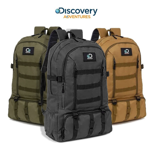 Imagen 4 de 10 de Mochila Discovery Adventure 50 + 10 Lts