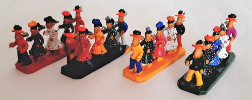 Imagem 4 de 6 de Miniatura - Retirantes 5 Personagens - Artesanato Caruaru