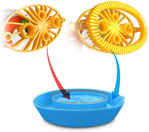 Ventilador De Burbujas Para Niños/niñas Gran Juego