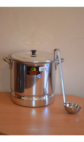 Imagen 2 de 3 de Olla Para Pozole 15 Litros Incluye Cucharon