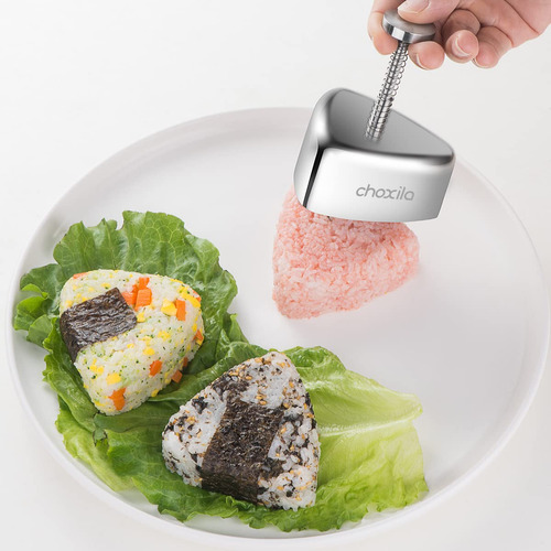 Molde Para Bolas De Arroz Onigiri De Acero Inoxidable 1 Pza