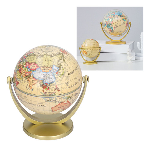 As Mini Mapa World Globe, Edición En Inglés, Tierra