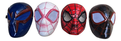 Máscara De Spider Man, Miles Morales, Gwen, Miguel O'hara Color Unico Spiderman