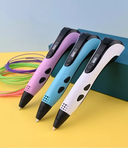 Lápiz 3d Pen / Pluma / Lapicero Dibujo 3d +12 Filamentos