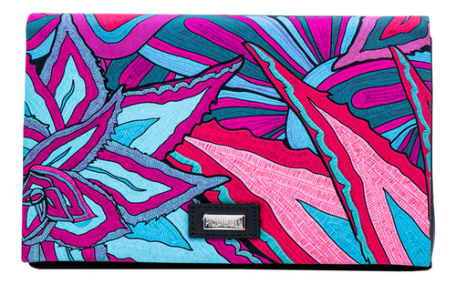 Bolsa Hook Pineda Covalin Diseño Santuario Cactáceas Color Purpurabhcnsc