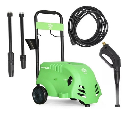 Lavadora de alta pressão IPC Pro 1600 verde de 2200W com 1600psi de pressão máxima 220V