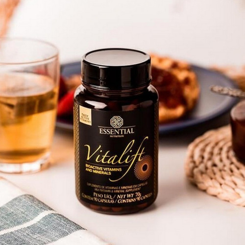 Vita Lift (90 Caps) Multivitamínico Nutrition | Essential Sabor Sem Sabor