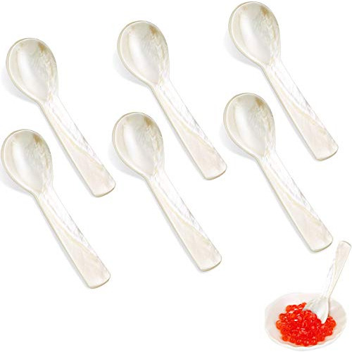 Caviar Spoons Mother Of Pearl Mop Caviar Spoons With Ha...