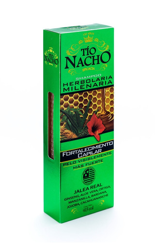 Tío Nacho - Shampoo Herbolaria Milenaria X 415 Ml