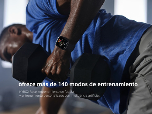 Smartwatch Amazfit Bip 6 Reloj Inteligente 46 Mm Batería De 14 Días Amoled De 1,97 Pulgadas Gps , Ai Función De Texto De Llamada Bluetooth Salud Fitness Rastreador Del Sueño Negro