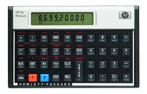 Hp 12c Platinum Calculadora Finanzas - 130 Funciones