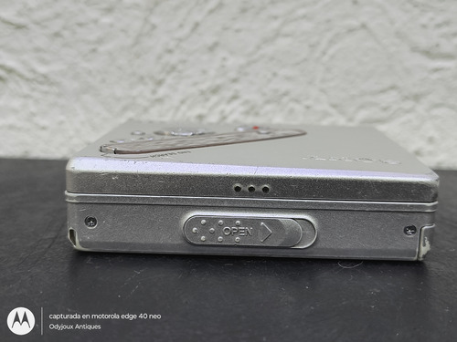 Minidisc Sony Walkman Net Md Mz-n810 Con Cargador Original (Usado)
