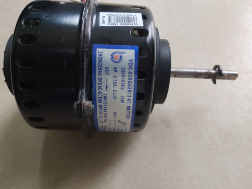 Motor Evaporador Minisplit 2 Ton. 38w (Usado)