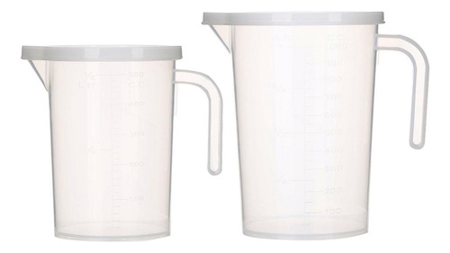 Vaso De Precipitados De Plástico Con Asa 500 Ml