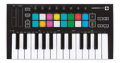 Mini Controlador Midi Novation Launchkey Mk3 De 25 Teclas