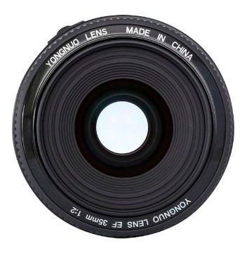 Lente Canon Yongnuo 35mm F/2.0 T3 T4 T5i T5 T6 T6i 80d 7d 6d