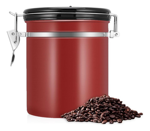 Contenedor Cafe Vacio Bote Hermético Molido Contenedor1.8l