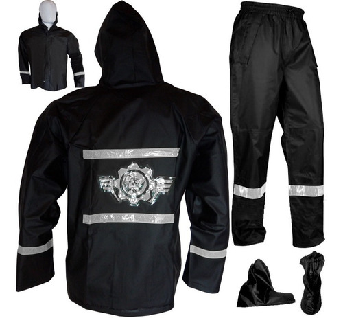 Impermeable Moto Traje Original Rino Bicicleta 100% Uniforme